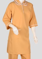 طقم عاملات منزلية مقاسات جامبو كويتي بياقة أنيقه ا...