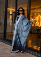 عباية لف موج اصدار محدود قصة فراشة مع طرحه