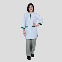 زي عاملة منزلية بطبعة زهور AY1 M