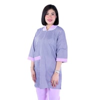 زي عاملة ملون بألوان زاهية