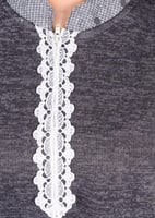 زي عاملات منزلية شتوي 3 قطع منقط