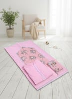 طقم صلاة وطني 3 قطع وردي