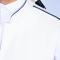 سديري رجالي دبل فيس كحلي ابيض