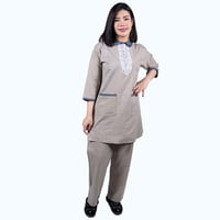 طقم عاملة انيق مع دانتيل M