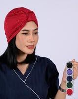 بندانة رأس نسائية الوان متعدده