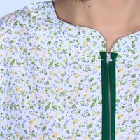 زي عاملة منزلية بطبعة زهور AY1 M