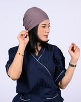 طاقية رأس سادة بربطه من الخلف