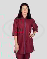 طقم زي عاملة مريح كويتي