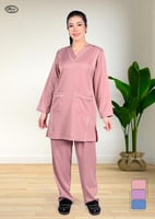 زي عاملات شتوي مريح وعملي