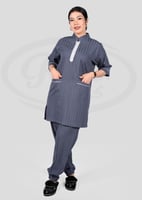 زيّ عاملات عملي وأنيق مصنوع من خامة قطنية