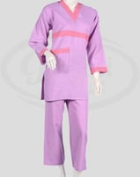 يونيفورم بأكمام طويله بنفسجي