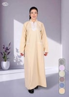 قميص عاملة اكمام طويله متعدد الألوان