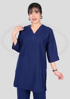 زي عاملات منزلية خريفي ساده بخامة عالية الجودة