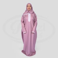 طقم شرشف صلاة نسائي وردي