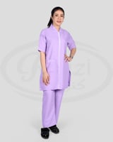 زي عاملة بقصه مريحه كويتي