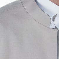 Mسديري جوخ دبل فيس بيج ورمادي غامق P14