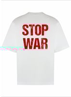 BLACK & WHITE T-SHIRT OVER SIZE