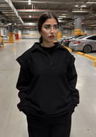 BLACK & GRAY SWEATER UNISEX - سيتوفر قريباً