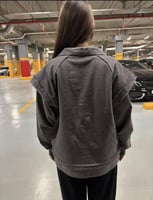 BLACK & GRAY SWEATER UNISEX - سيتوفر قريباً