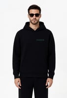 BLACK HOODIE OVER SIZE MONEY