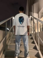 WHITE T-SHIRT OVER SIZE