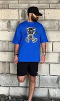 BLUE T-SHIRT OVER SIZE