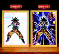 لوحة مضيئة dragon ball