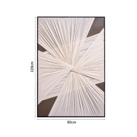 لوحة جدارية بتصميم اقمشه معقدة