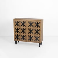 دولاب احذية خشب بتصميم ريفي - عدة مقاسات