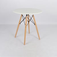 طاولة دائرية خشب