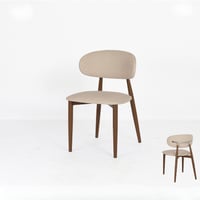 كرسي الضيافة العصري بمسند الظهر المنحني