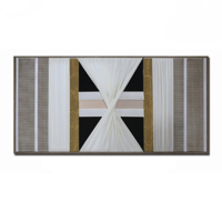 لوحة جدارية مقلمة قماشية