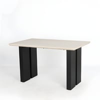 طاولة متعددة الاستخدامات بتصميم عصري – سطح رخامي و...