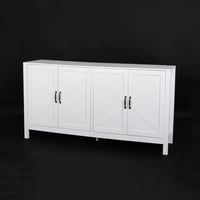 بوفيه خشبي بتصميم برواز مقاس 160