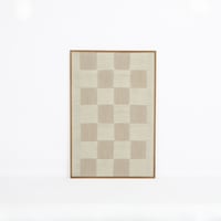 لوحة جدارية بنمط رقعة الشطرنج