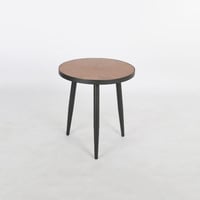 طاولة قهوة خشب دائرية- مقاسين