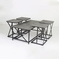 طاولات خدمة متداخلة 4+1