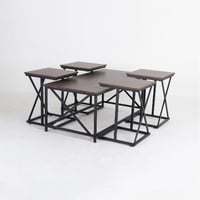 طاولات خدمة متداخلة 4+1