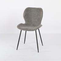 كرسي بوكليه بيج قماش 4 الوان