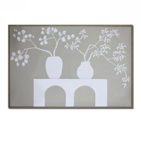 لوحة جدارية المزهرية مقاس 80X120