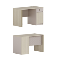 مكتب خشب مقاس 120 جنب واحد