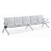 كرسي انتظار خمسة مقاعد حديد