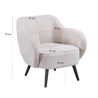 كرسي مفرد رمادي و متعدد الالوان