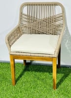 كرسي مفرد خشبي