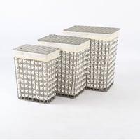 طقم سلة غسيل ثلاثي