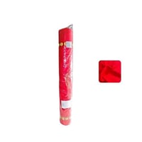 رول قماش تنظيف قطن 100% أحمر 20 ياردة