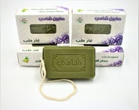 صابون غار شامى بعطر اللافندر كرتون شد 24 حبة