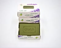 صابون غار شامى بعطر اللافندر كرتون شد 24 حبة