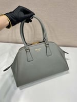 Prada Double Saffiano Leather Bag with Top Handles...