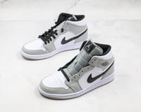 Air jordan 1 mid grey white